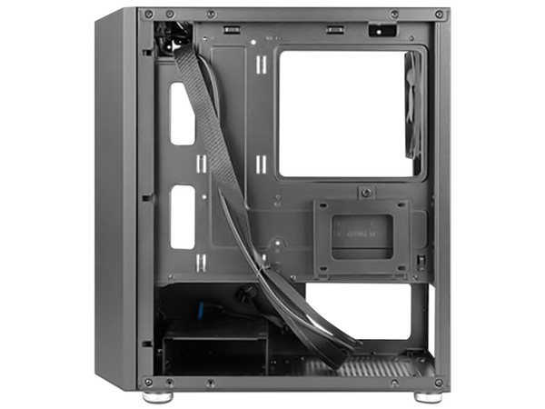 Gabinete Gamer Antec NX200M RGB, Mini-Tower, Micro-ATX (Sin fuente de poder). Color Negro.