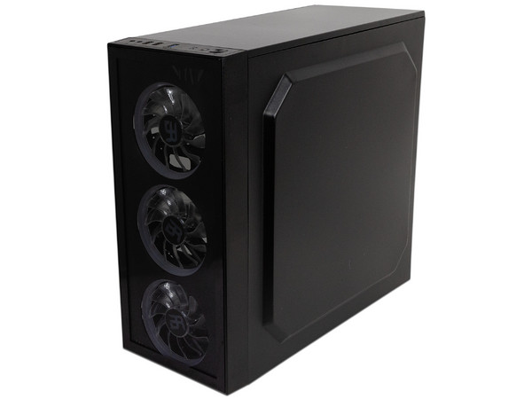 Gabinete Gamer Balam Rush Spectrum Dragonfly  Mid-Tower, ATX ,  RGB  (sin fuente de poder). Color Negro.
