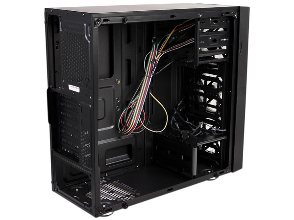 Gabinete Gamer Balam Rush Spectrum Dragonfly  Mid-Tower, ATX ,  RGB  (sin fuente de poder). Color Negro.