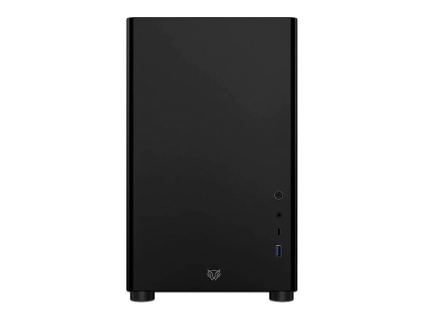 Gabinete Balam Rush Eris Jet, Mini-ITX, Cristal Templado, (No incluye fuente de poder). Color Negro.