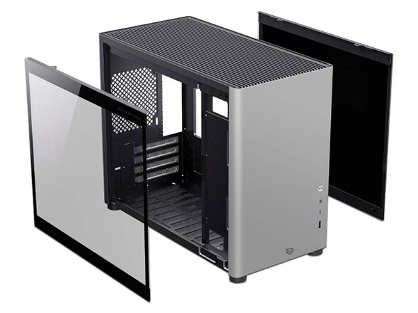Gabinete Balam Rush Eris Special, Mini-ITX, (No incluye fuente de poder). Color Negro.
