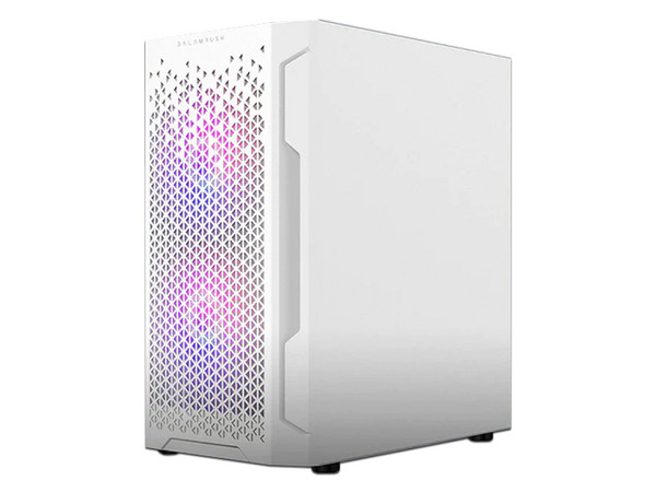 Gabinete Balam Rush Artic, Micro-ATX, Micro Tower, (no incluye fuente de poder). Color Blanco.