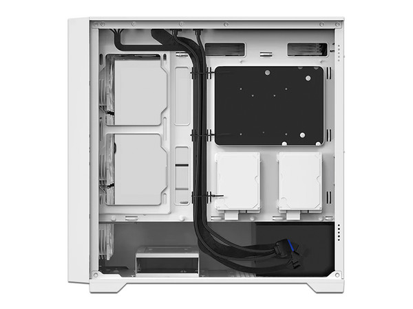 Gabinete Gamer Balam Rush Torre Carbono Twin Mate 8000, Micro-ATX, (No incluye fuente de poder). Color Blanco.