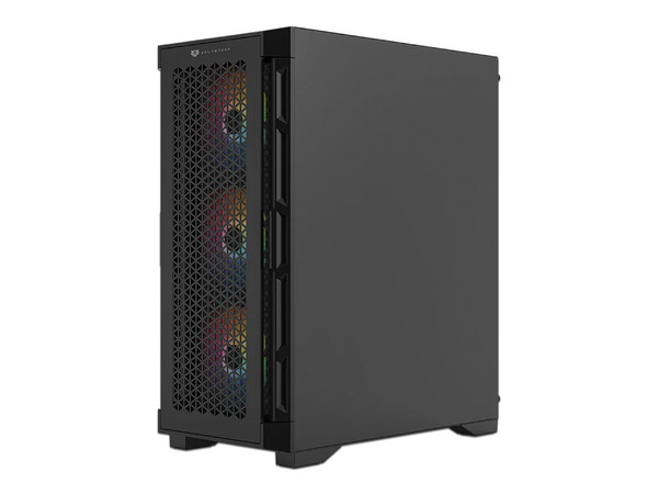 Gabinete Gamer Balam Rush Carbono Twin Mate 5000, Mid-Tower, ATX (Sin fuente de poder). Color Negro.