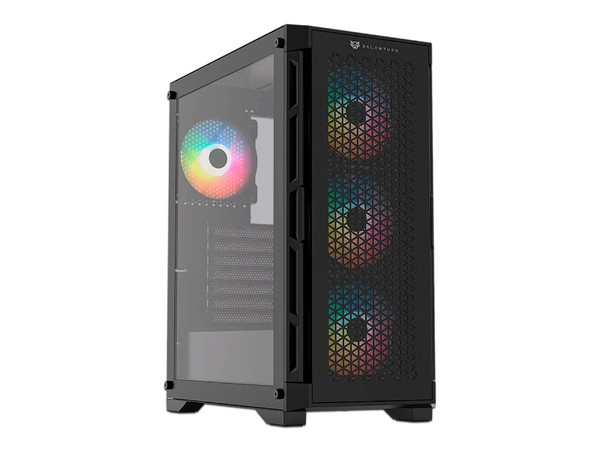 Gabinete Gamer Balam Rush Carbono Twin Mate 5000, Mid-Tower, ATX (Sin fuente de poder). Color Negro.