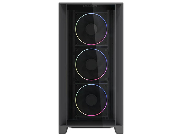 Gabinete Gamer Balam Rush Polar Twin Mate 9900, Mid Tower, ATX (Sin fuente de poder), 5 x 120mm. Color Negro.
