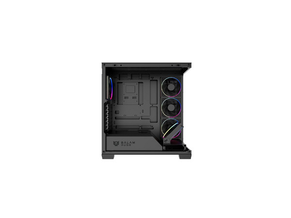 Gabinete Gamer Media Torre Tank Polar 7900 de Balam Rush, ATX, Paneles de Cristal, Color Negro.
