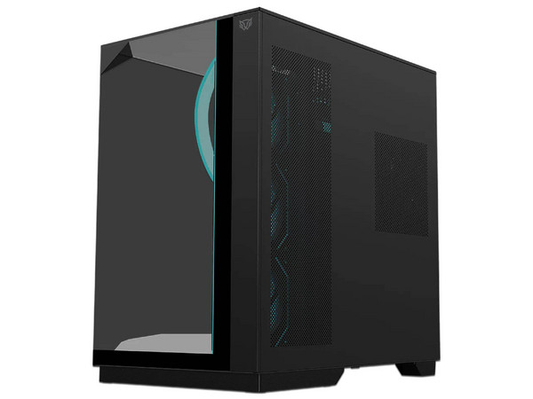 Gabinete BALAM RUSH Tank Majestic 7600 Legend, Mid Tower, ATX / Micro-ATX / Mini-ITX, Cristal, Sin Fuente de Poder. Color Negro.