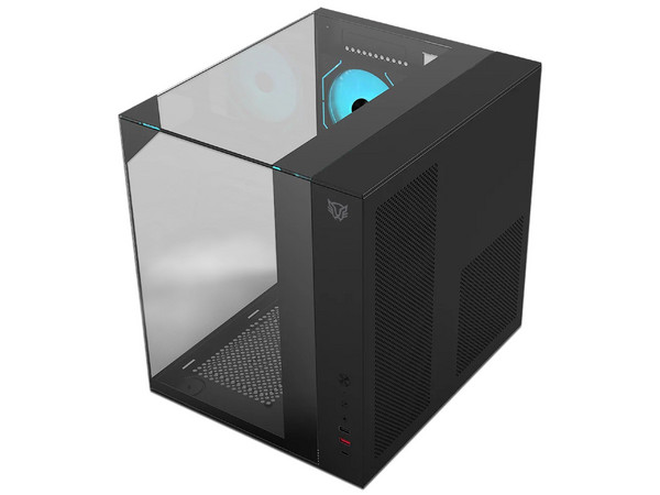 Gabinete BALAM RUSH Tank Majestic 6600, Mid Tower, ATX, Incluye 3 Ventiladores de 120mm, Panel de Cristal, No Incluye Fuente de Poder. Color Negro.