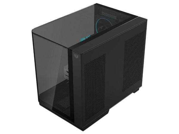 Gabinete BALAM RUSH Tank Expert Curve 6800, Mini Tower, ATX, Cristal sin Bordes, Incluye 3 Ventiladores, No Incluye Fuente de Poder. Color Negro.