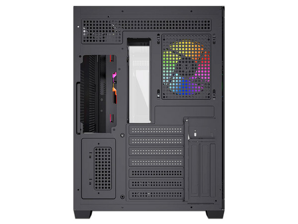 Gabinete Balam Rush Tank Core Ultra GM925, Mid-Tower, ATX, Incluye Ventiladores 4 x 120mm, (Sin fuente de poder). Color Negro.