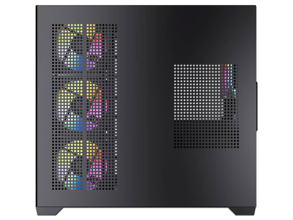 Gabinete Balam Rush Tank Core Ultra GM925, Mid-Tower, ATX, Incluye Ventiladores 4 x 120mm, (Sin fuente de poder). Color Negro.