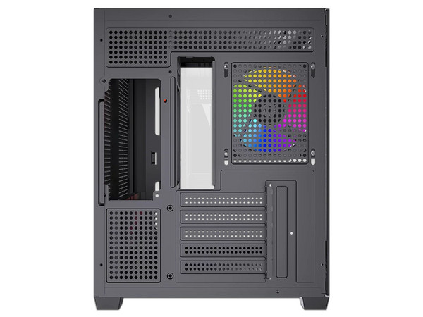 Gabinete Balam Rush  Tank Core Pro GI925, Mid Tower, Micro-ATX, No Incluye Fuente de Poder. Color Negro.
