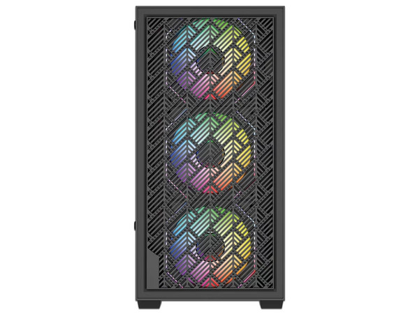 Gabinete Balam Rush Nitrox Edge Aircool 4700A, Mini-Tower, Micro ATX, Incluye Ventiladores 4 x 120mm, (Sin fuente de poder). Color Negro.