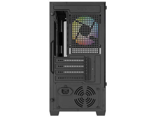 Gabinete Balam Rush Nitrox Glow Crystal 4700, Mid Tower, Micro-ATX, Incluye Fuente de Poder Balam Rush GR Burst GR650B de 650W 80 PLUS, Sistema de Enfriamiento Liquido Balam Rush Cryo Prism 240 de 240mm, RGB. Color Negro.