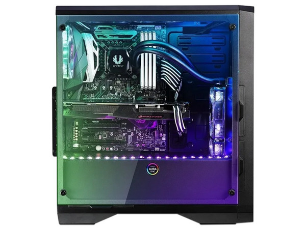 Gabinete BitFenix Full-tower Enso, E-ATX, LED, RGB, (No incluye fuente de poder). Color Negro.