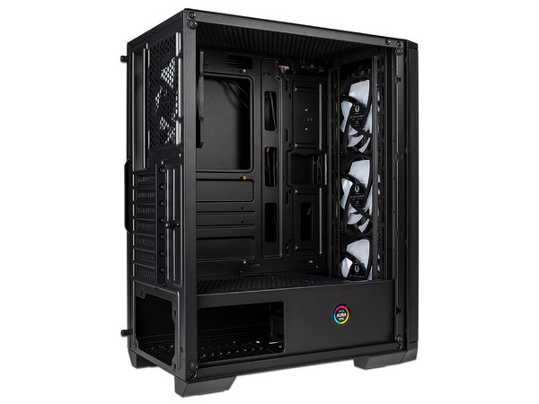 Gabinete BitFenix Nova Mesh SE TG, ATX, (No incluye fuente de poder). Color Negro.