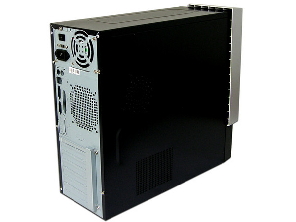 Gabinete BlueCode, ATX, Color Negro/Plateado, fuente 360W