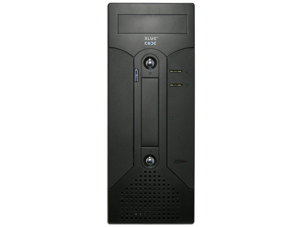 Gabinete Blue Code Micro ATX, con Fuente de 360W, Color Negro