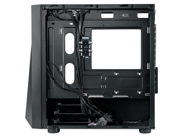 Gabinete Gamer Cooler Master CMP 320, Micro-ATX (No incluye fuente de poder), Color Negro.