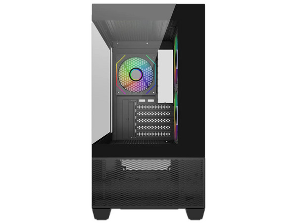 Gabinete COOLER MASTER ELITE 490, Mid Tower, Micro-ATX, No Incluye Fuente de Poder. Color Negro.