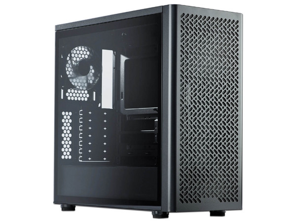 Gabinete Cooler Master Elite 502 Lite, Mid Tower, ATX, Incluye Disipador Hyper 411 Nano ARGB, Incluye Fuente de  Poder MWE Gold V3 ATX 3.1 de 650W. Color Negro.