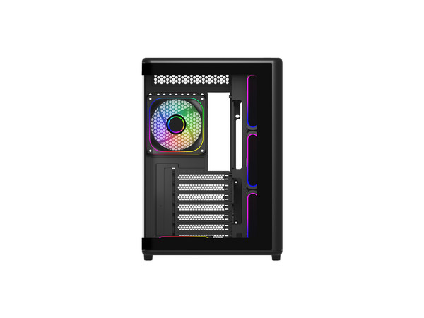 Gabinete Cooler Master ELITE 600 S02, ATX, Mid-Tower, (No Incluye Fuente de Poder), Color Negro.