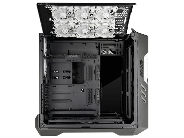 Gabinete Gamer Cooler Master HAF 700 EVO, Full-Tower, E-ATX (Sin fuente de poder). Color Negro.