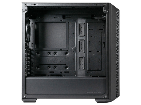 Gabinete Gamer Coolermaster MasterBox 520 Mesh, Mid-Tower, ATX (No incluye fuente de poder), Color Negro.
