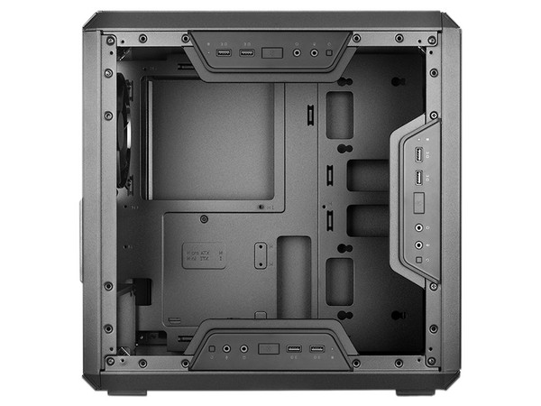 Gabinete Gamer Cooler Master MasterBox Q300L, Micro-ATX, (sin fuente de poder).