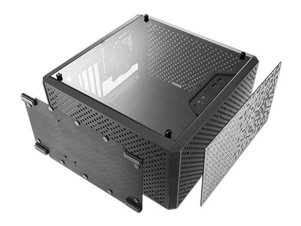 Gabinete Gamer Cooler Master MasterBox Q300L, Micro-ATX, (sin fuente de poder).