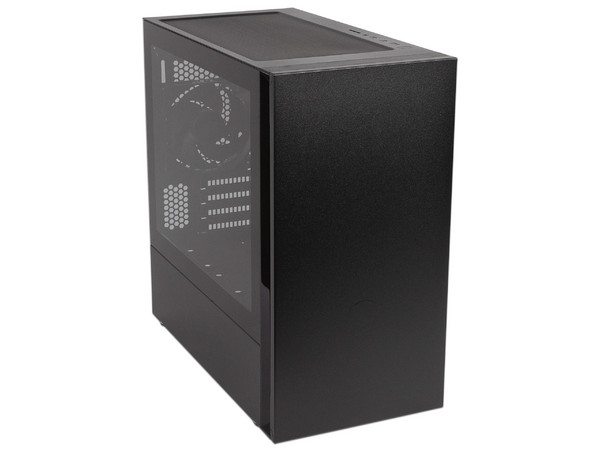 Gabinete Cooler Master SILENCIO S400, Mini-Tower, Cristal Templado, (no incluye fuente de poder). Color Negro.