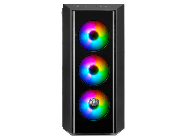 Gabinete Gamer Cooler Master Masterbox Pro 5 ARGB Mid-Tower, E-ATX, (Sin Fuente de Poder). Color Negro.