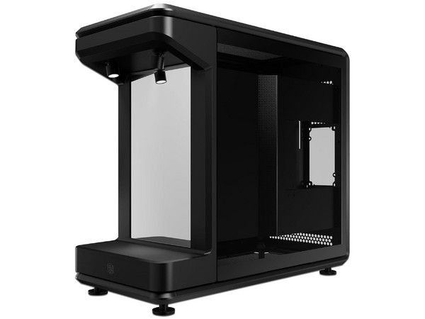 Gabinete Cooler Master Master Frame 360 Stage Mirror, Mid Tower, ATX, No Incluye Fuente de Poder. Color Negro.