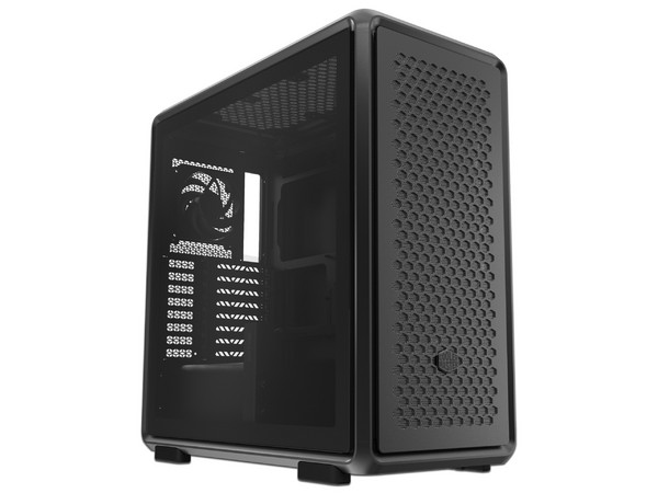 Gabinete Gamer Cooler Master MasterFrame 600, Mid Tower, ATX, RGB, Color Negro.