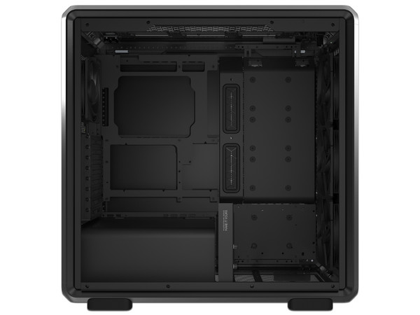 Gabinete Gamer Cooler Master MasterFrame 600, Mid Tower, ATX, RGB, Color Negro.