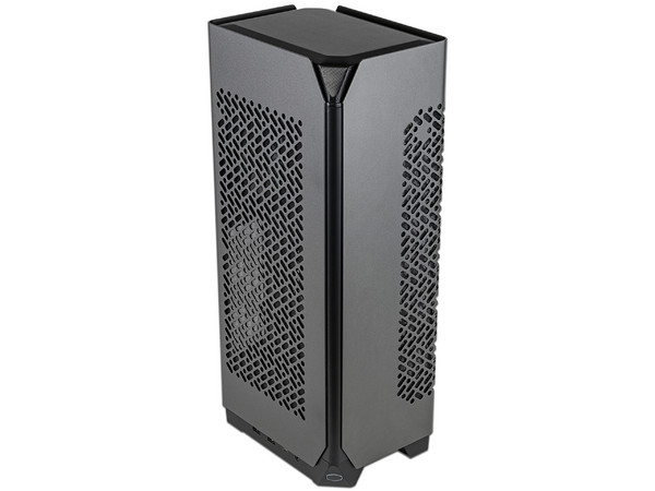 Gabinete CoolerMaster NCORE 100 MAX, ITX, Mini-Tower, (Incluye Fuente de Poder de 850W), Color Gris.