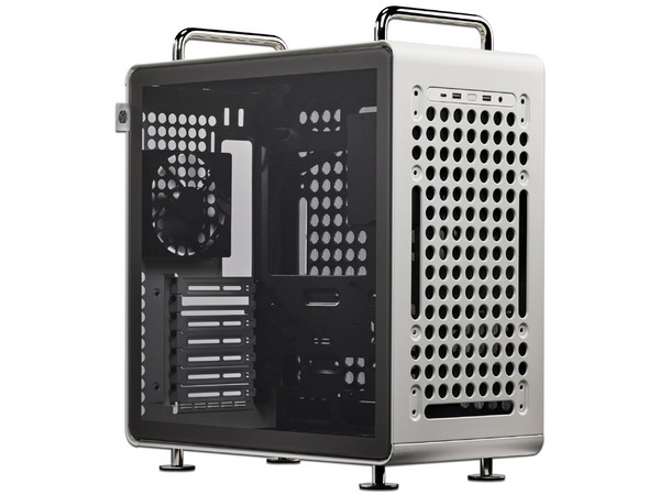 Gabinete Cooler Master QUBE 540 Q540-LGNN-S00, Modular, Mid Tower, ATX, Incluye Ventilador de 120mm, Sin Fuente de Poder. Color Gris Lunar.