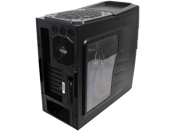 Gabinete CM Storm Enforcer con ventilador frontal de Leds Rojos. (No incluye fuente de poder)