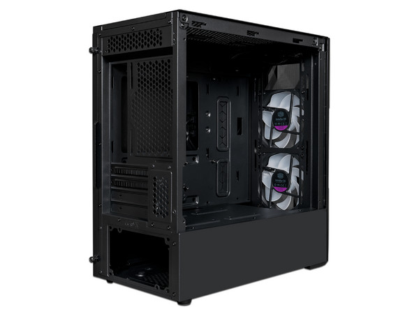 Gabinete COOLER MASTER TD300 Mesh, Micro-ATX, RGB, No Incluye Fuente de Poder. Color Negro.