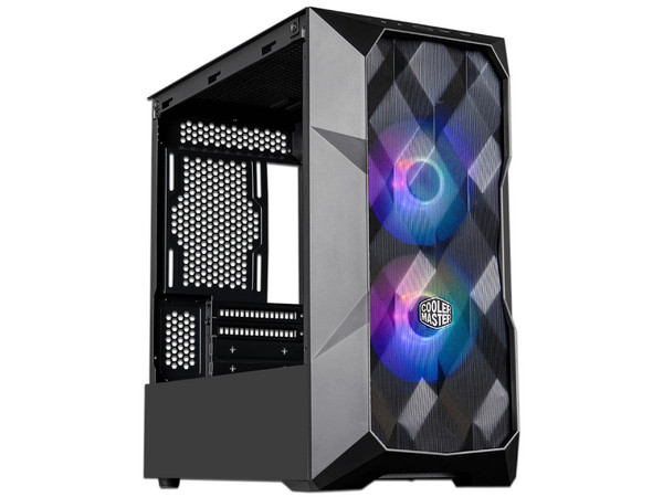 Gabinete COOLER MASTER TD300 Mesh, Micro-ATX, RGB, No Incluye Fuente de Poder. Color Negro.