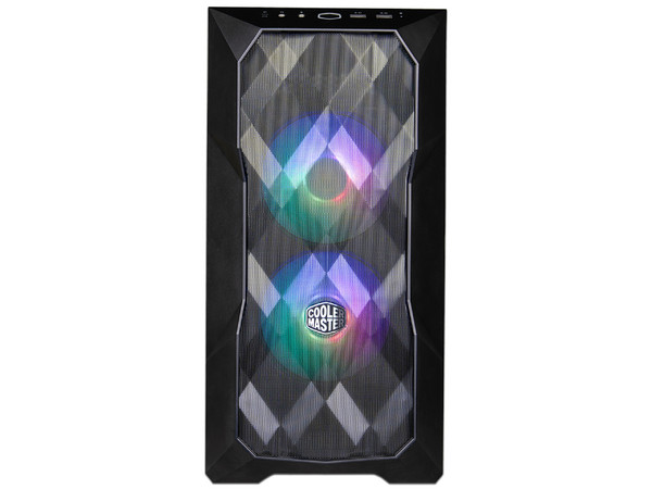 Gabinete COOLER MASTER TD300 Mesh, Micro-ATX, RGB, No Incluye Fuente de Poder. Color Negro.
