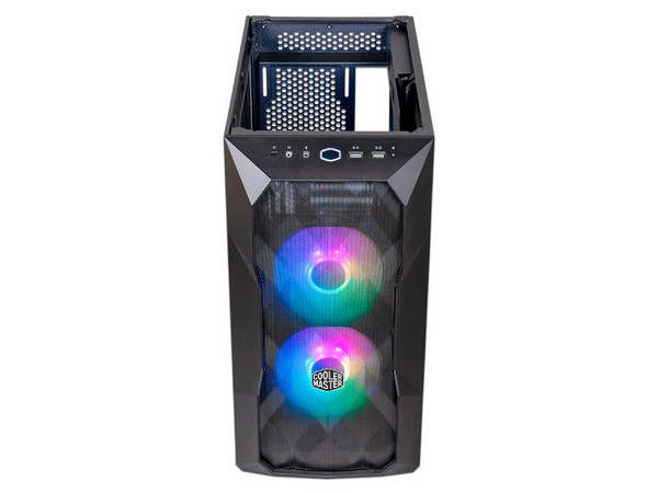 Gabinete COOLER MASTER TD300 Mesh, Micro-ATX, RGB, No Incluye Fuente de Poder. Color Negro.