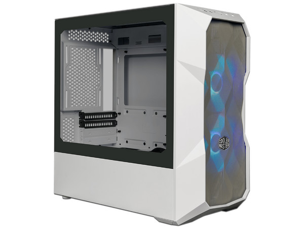 Gabinete COOLER MASTER TD300 MESH, Micro-ATX, No Incluye Fuente de Poder. Color Blanco.