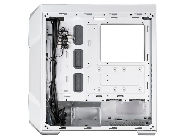 Gabinete Gamer Cooler Master MasterBox TD500, ATX, Mid-Tower, ARGB (sin fuente de poder). Color Blanco.