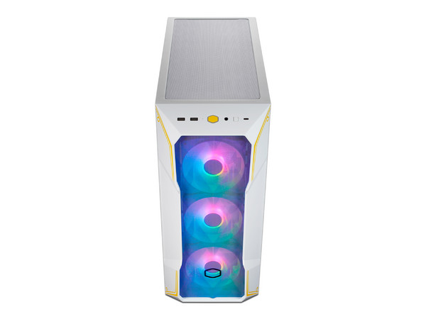 Gabinete Gamer Cooler Master MasterBox TD500 Mesh V2 CHUN-LI, Mid-Tower, ATX (No incluye fuente de poder), Color Blanco.