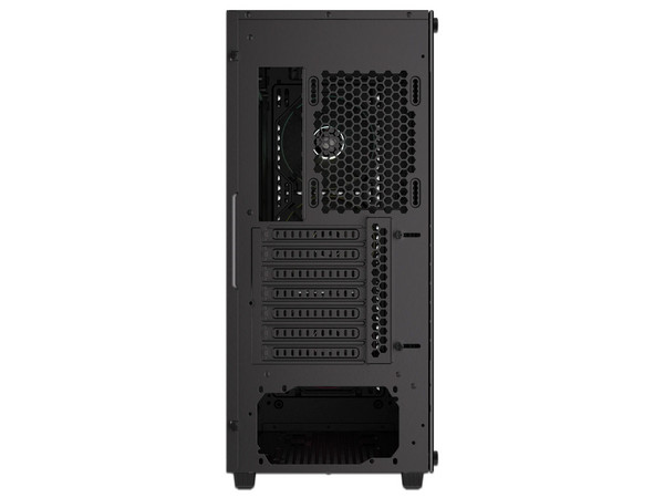 Gabinete CORSAIR 480T RGB Airflow, Mid Tower, E-ATX, Incluye 3 Ventiladores RGB de 120mm, Panel de Cristal, No Incluye Fuente de Poder. Color Negro.