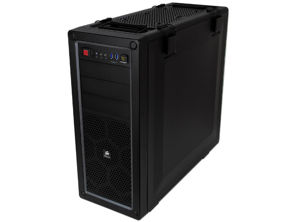 Gabinete Corsair Vengance C70, ATX (sin fuente de poder). Color Negro.