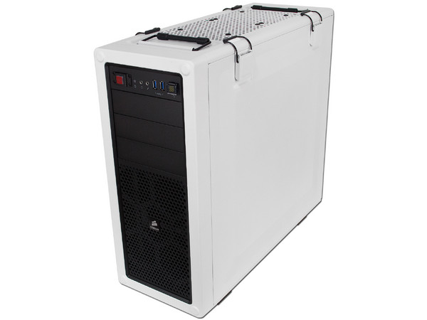 Gabinete Corsair Vengance C70, ATX (sin fuente de poder). Color Blanco.