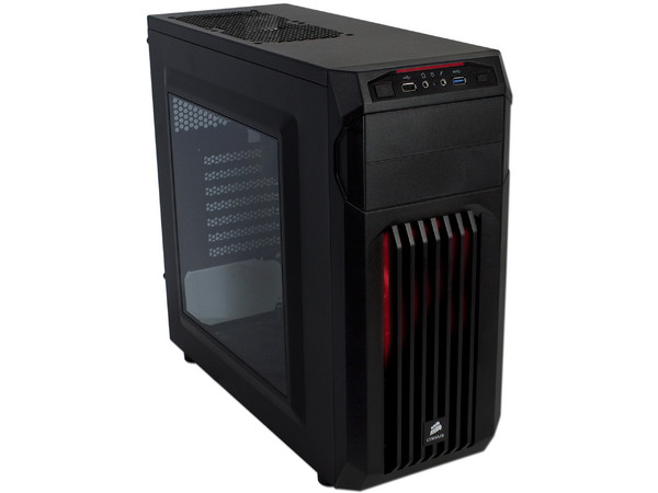 Gabinete Corsair Mid-tower Carbide SPEC-01 Red LED, ATX, (sin fuente de poder)